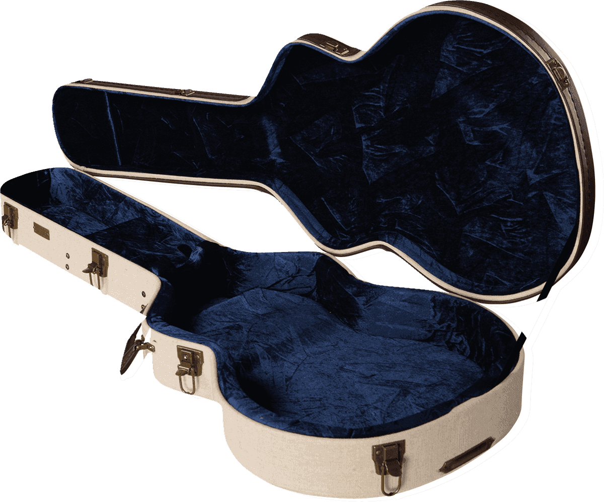 Étui Semi-Hollow Beige en Bois Deluxe - GW