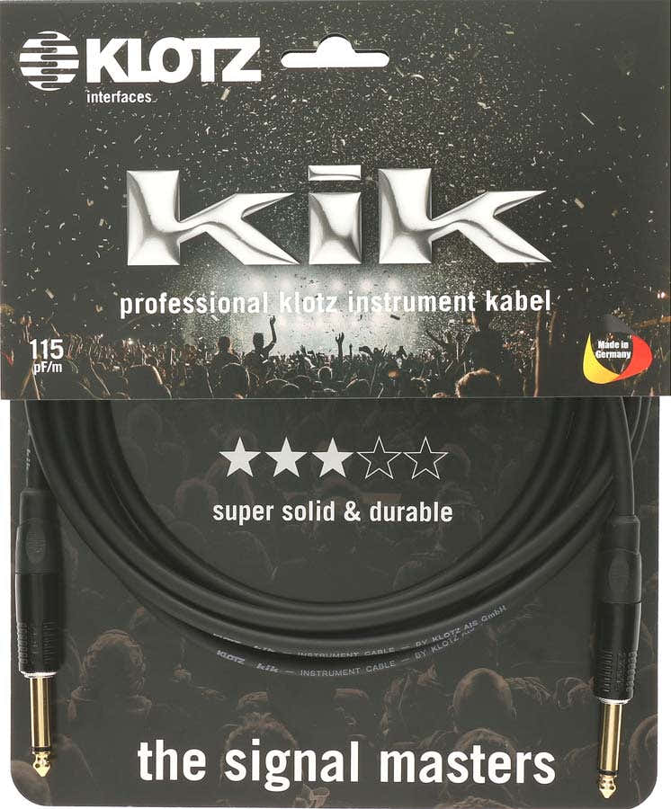 Kikkg Pro 1,5M Noir Straight/Straight