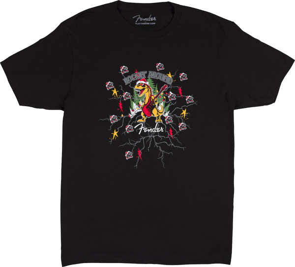 "XL" Ugly Christmas T-shirt Noir