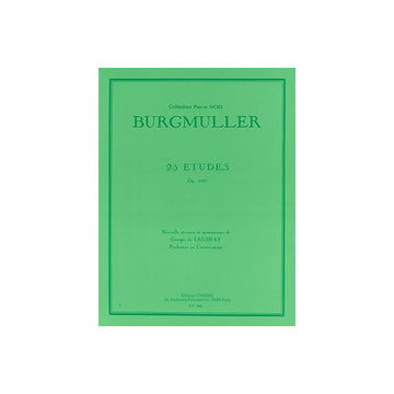 Burgmuller - Etudes Op.100 - Piano