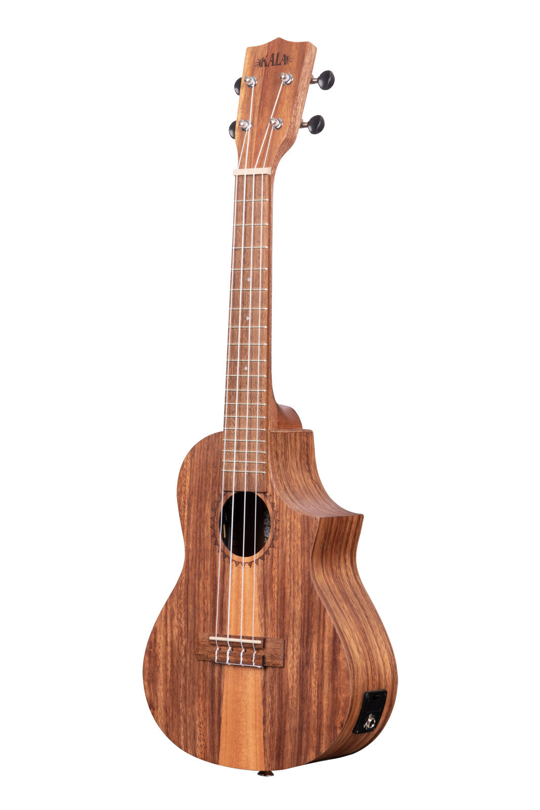 Teak Tri-Top Concert With Cutaway Eq