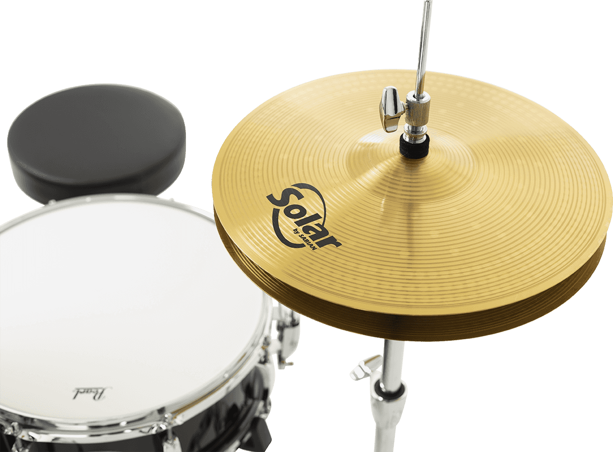 Roadshow Fusion 20 + Pack Solar Sabian Jet Black