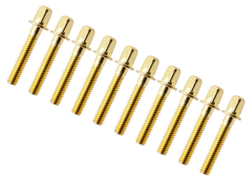 TRC-28-BR - Tirant 28mm Dor - Filetage 7/32" (X10)