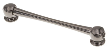 TL11D116-Bk Coquille Tube 116mm Noir Double Tirant X1