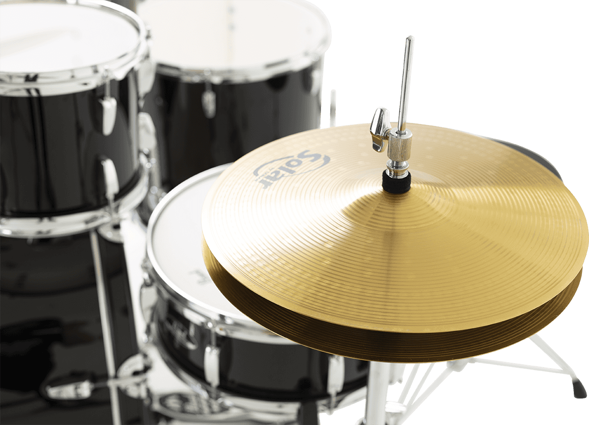 Roadshow Stage 22 Pack Solar Sabian Jet Black