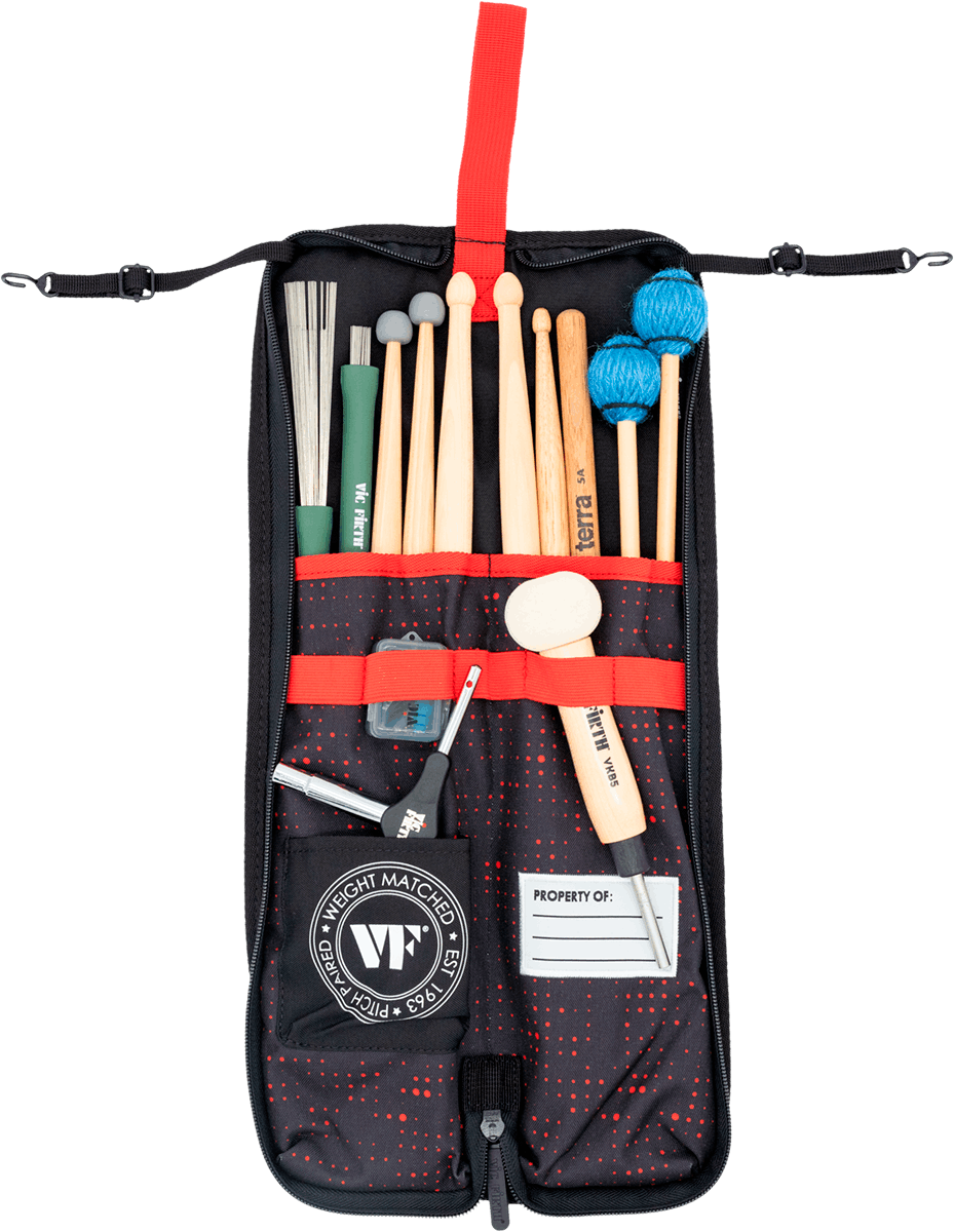 Housse Baguettes Vic Firth Essential - Red Dot