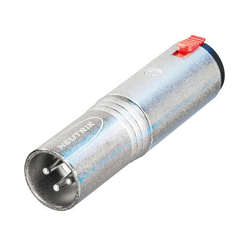 Neutrik NA3mj - Adaptateur XLR Male / Jack Stereo Femelle