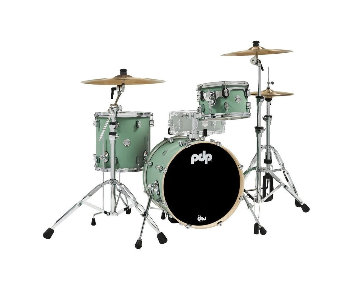 Concept Maple Finish Ply Bop Kit 18" Satin Seafoam