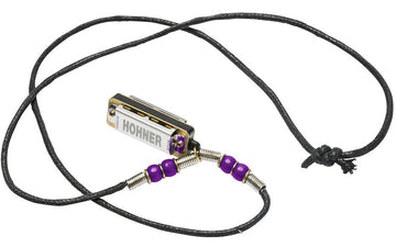 Mini Harp Collier Violet - 4 Trous