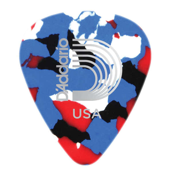 D'ADDARIO Médiators Multicolores Heavy la Pièce