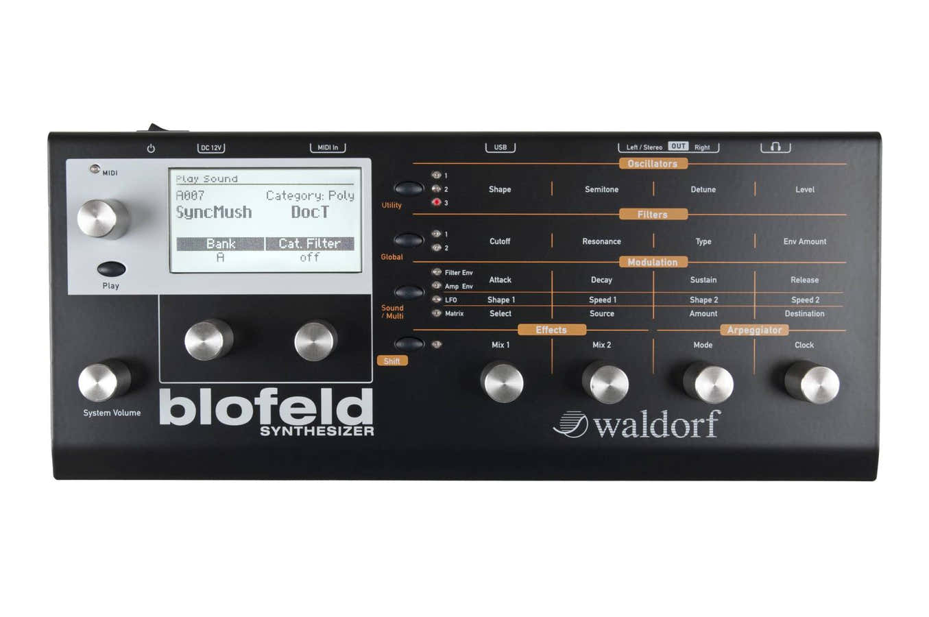 Blofeld Desktop Noir