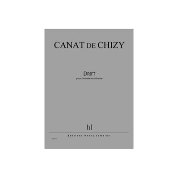 Canatchizy - Drift - Concerto Pour Clarinette et Orchestre