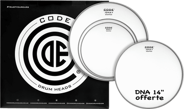DNA Pack Standard 12"-13"-16" Sablée + 14" DNA Sablée Offerte