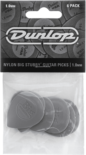 Dunlop 6 x 1,00mm Nylon Big Stubby