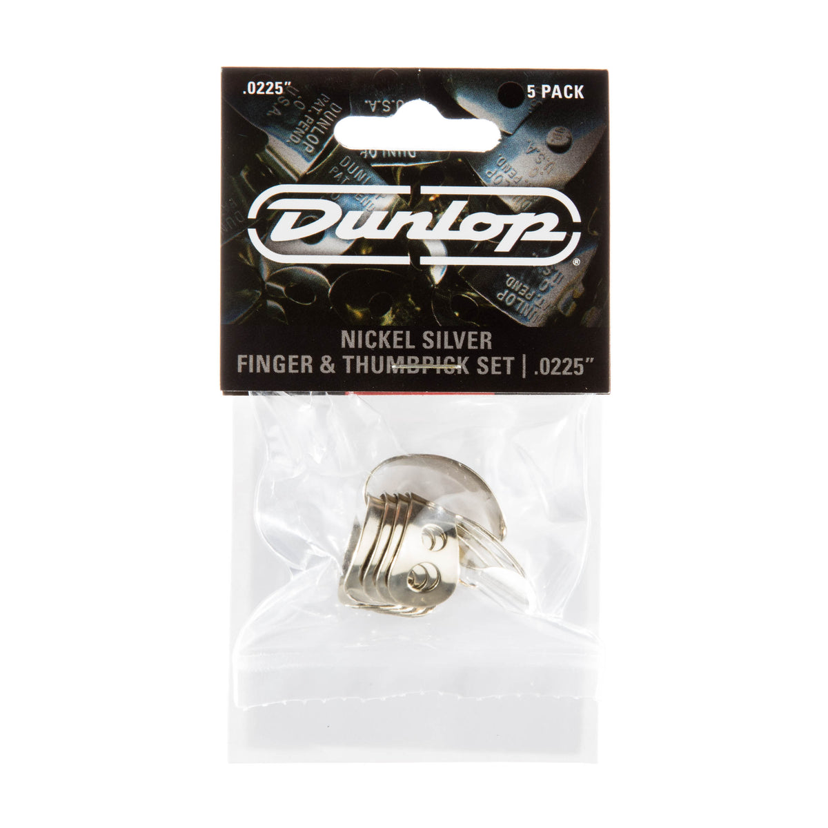 5 x 0,0225in Doigts Nickel