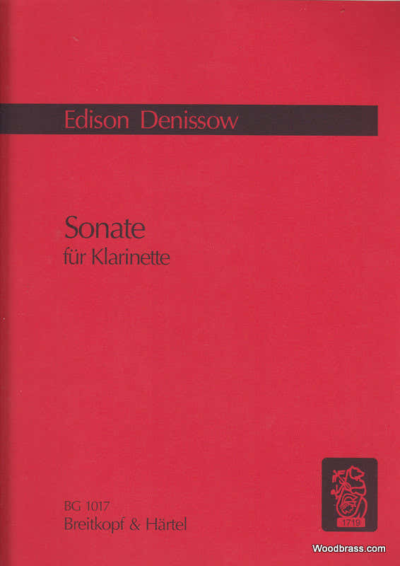 Denissow Edison - Sonate Pour Clarinette Seule