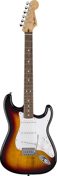 Fender Standard Stratocaster LRL White Pickguard 3-Color Sunburst
