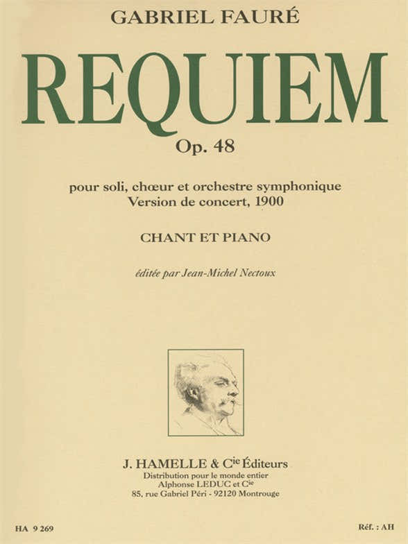 Requiem Op.48 Version 1900 Piano Voix - Fauré
