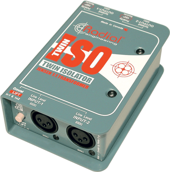 Radial Twin Iso Convertisseur Passif Stereo