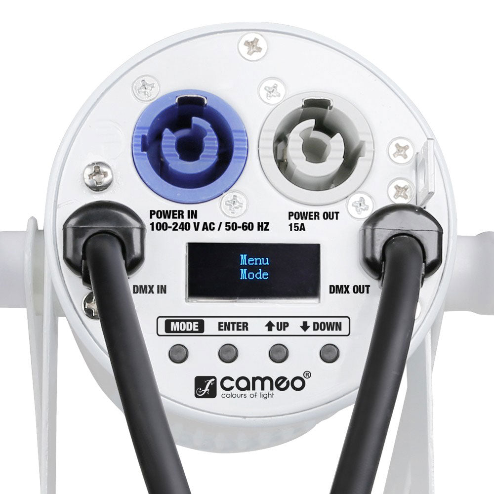 Q-spot 15 RGBW WH - Spot Compact LED RGBW 15 W Coffret Blanc