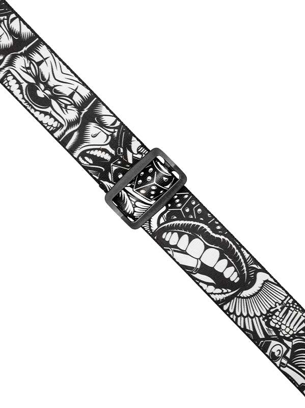 Tattoo Series - 5cm Polyester Embout Cuir- Dgn 001