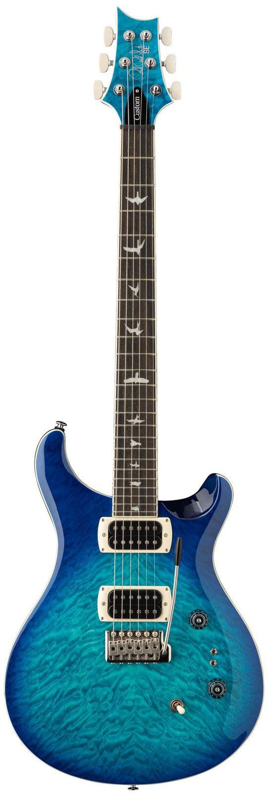 PRS CUSTOM 24-08 SE QUILT LAKE BLUE