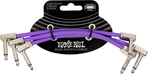 Cable Patch Flex 15CM - Pack 3 Violet