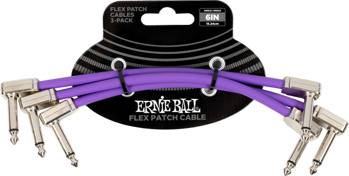 Cable Patch Flex 15CM - Pack 3 Violet
