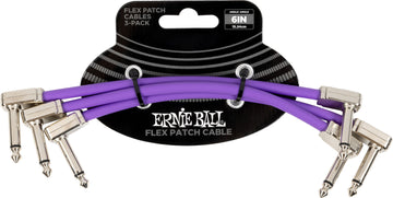 Cable Patch Flex 15CM - Pack 3 Violet