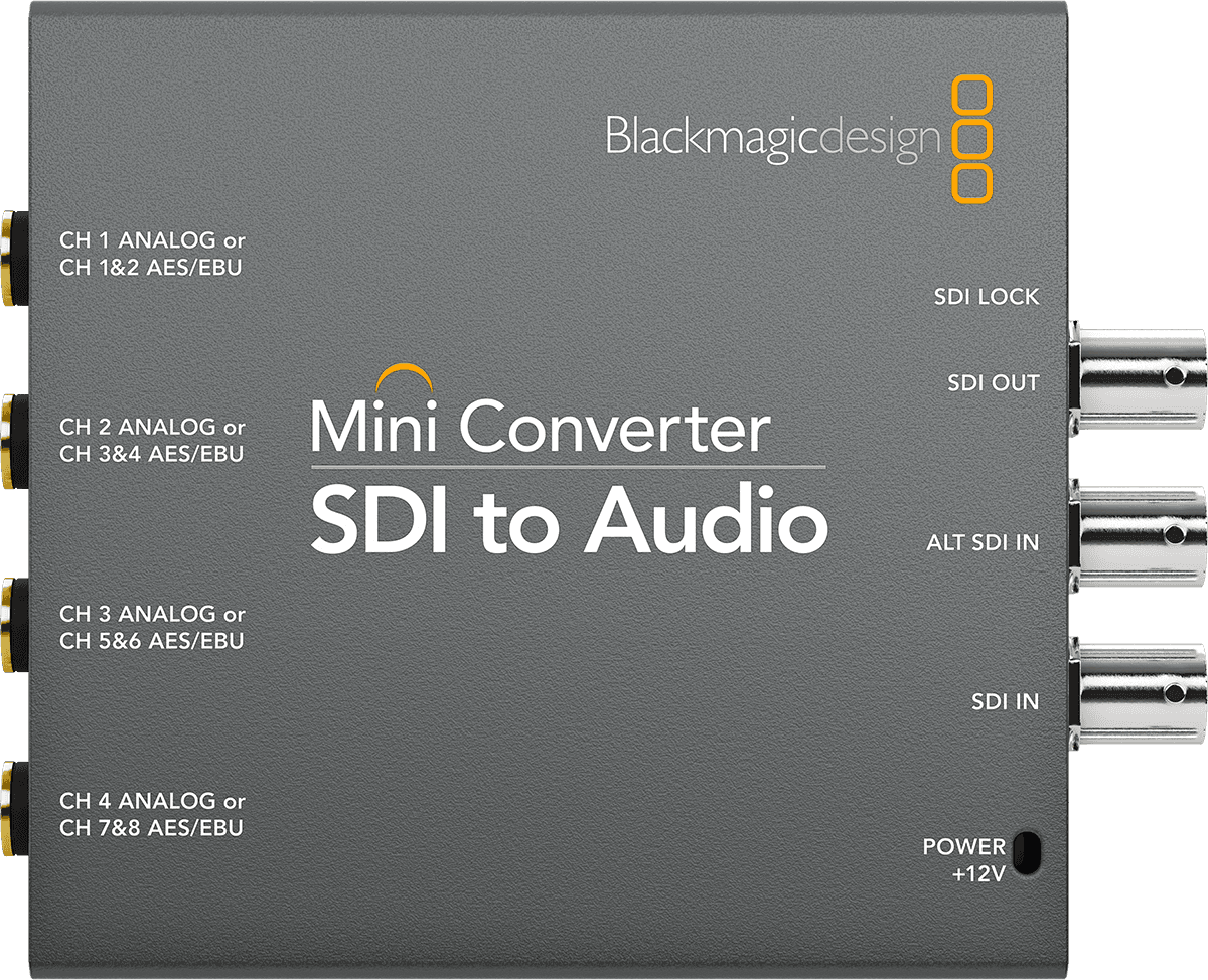 Mini convertisseur SDI vers AUDIO