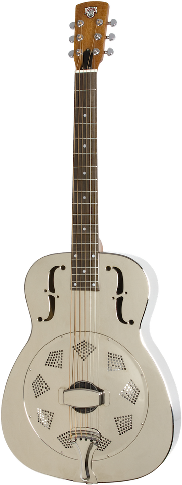 Dobro Hound Dog M-14 Metal Body Nickel