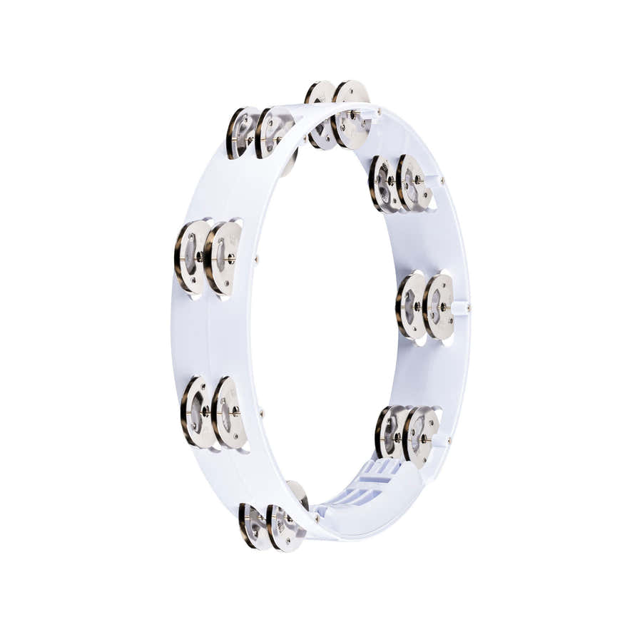 Tambourin Abs Blanc 25CM 1R Cymb