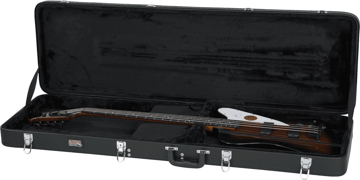 Étui Basse Thunderbird en Bois - GWE