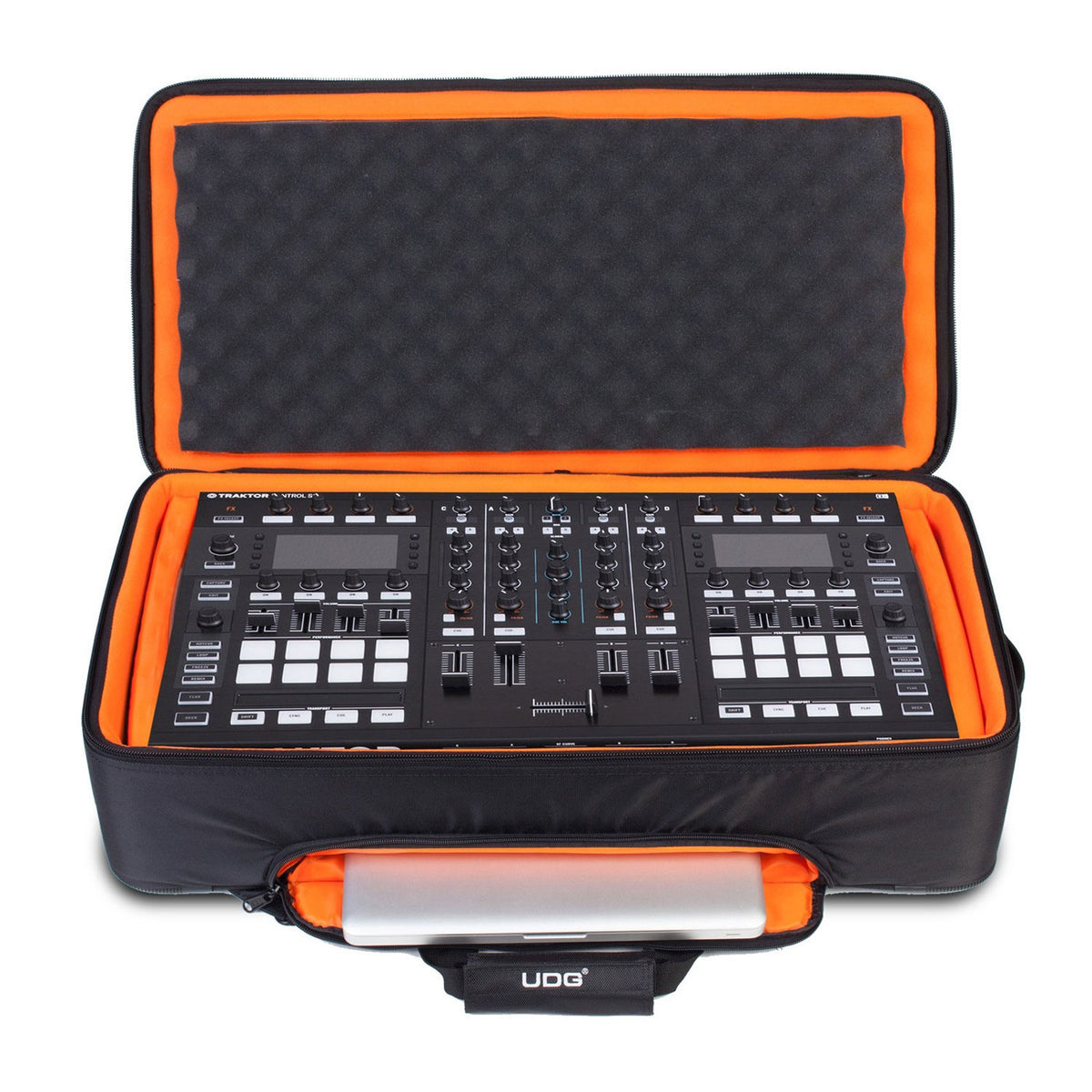 U 9104 BL-or - Ultimate Midi Controller Backpack Large Black/Orange inside MK2