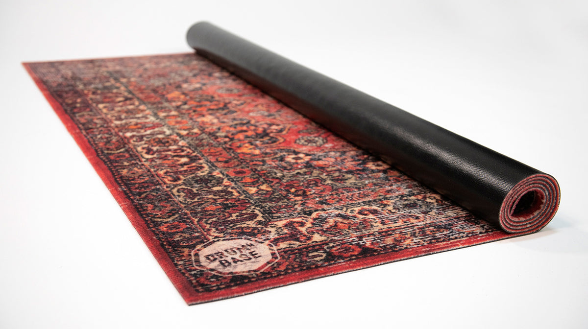 Tapis Vintage Persian 1.85 X 1.60M - Original Red