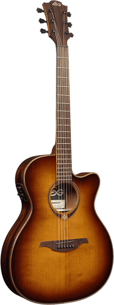 Lâg Tramontane T118ASCE Auditorium Slim Ctw Électro Brown Shadow