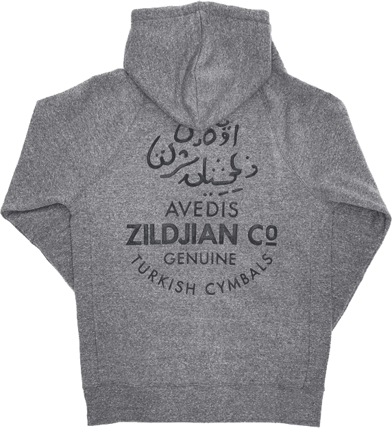 "L" Veste À Capuche Zildjian Grise