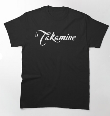 "S" T-shirt Takamine TS01 Homme Black