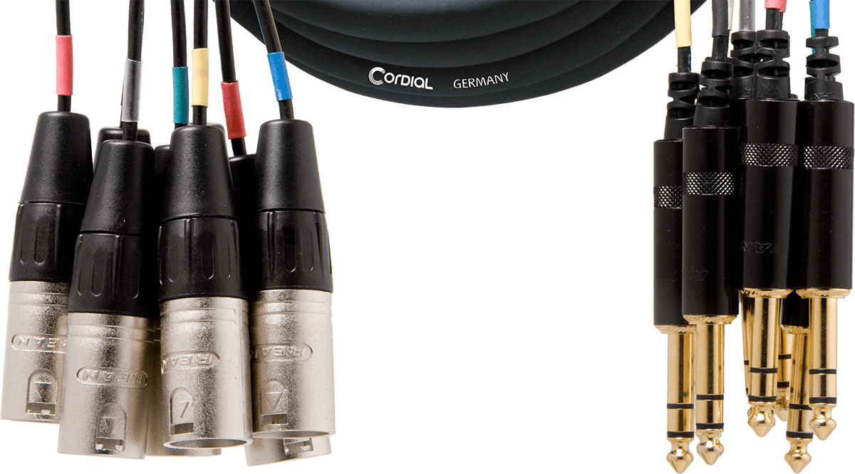 Câbles multipaires XLR Cordial