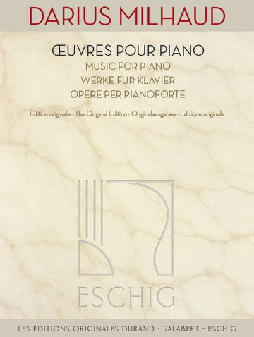 ?uvres pour piano