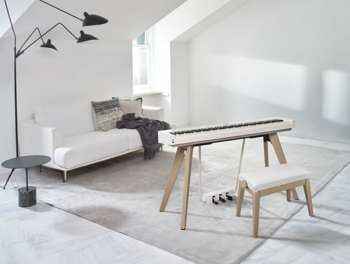 Banquette clavier BG5-VINYL Blanc