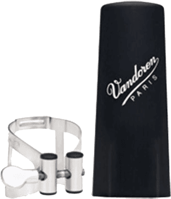 Vandoren Ligature M/o Etain - Clar Sib + Couvre-bec Plastique