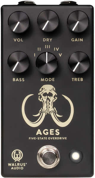 Walrus Audio Ages (Black) - Overdrive