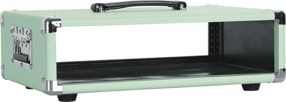Rack En Bois 2u Vintage Amp Surf Green