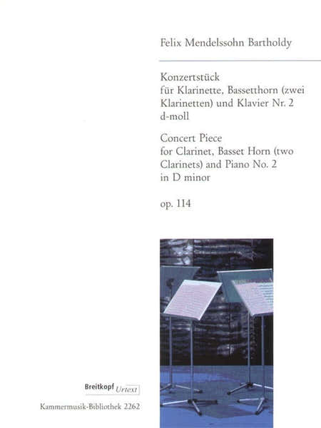 Mendelssohn Bartholdy F. - Piece De Concert Op. 114 En Re Mineur 2 CLS. & Piano
