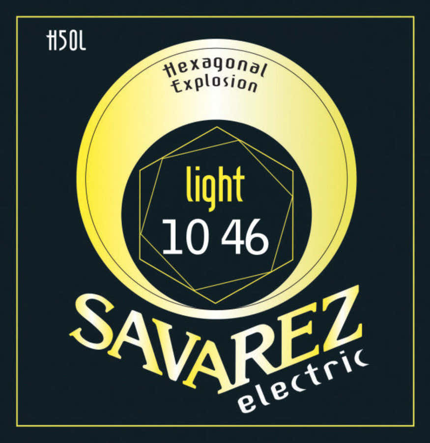 Hexagonal Explosion Nickel Light .010-.046 H50L