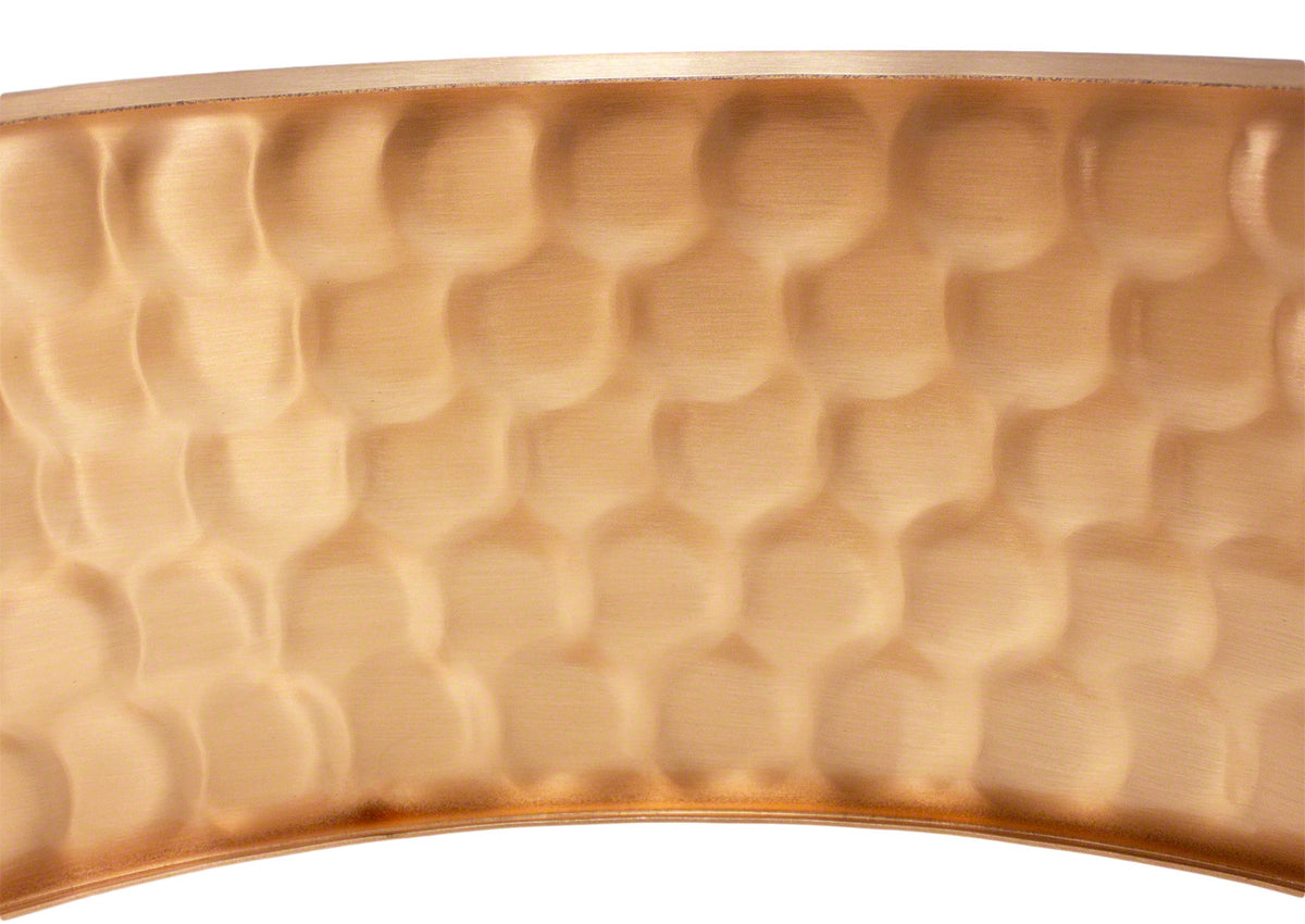 SHBZ1405 14" X 5" Fût Bronze Martelé Caisse Claire