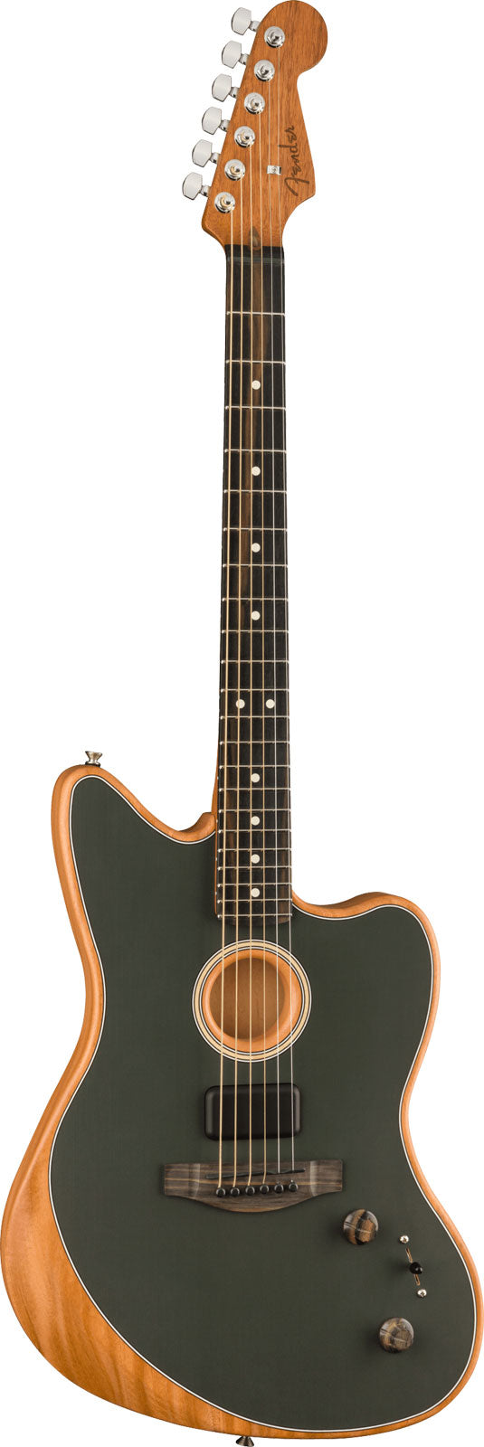 Jazzmaster Modified American Acoustasonic EB Tungsten