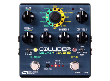 Collider Delay + Reverb - Dual DSP