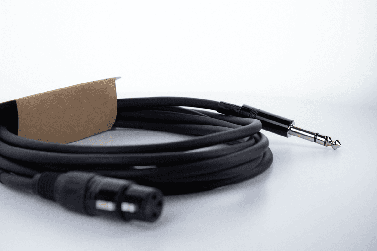 Cable Audio XLR Femelle / Jack Stereo - 6 M